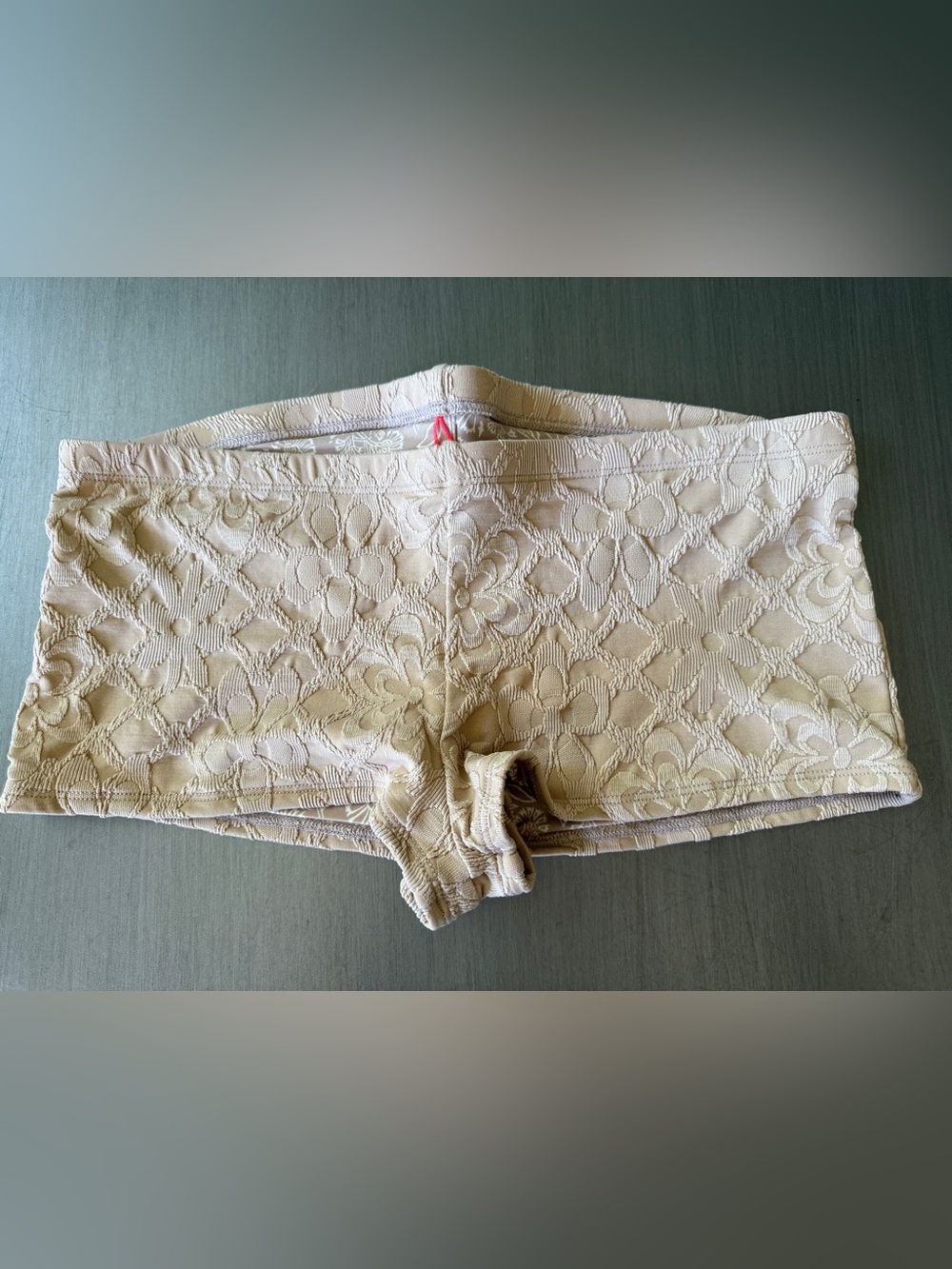 Free-est Free People Dixie Swim Shortie Tan/Nude - Size M